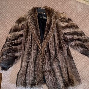 Raccoon coat